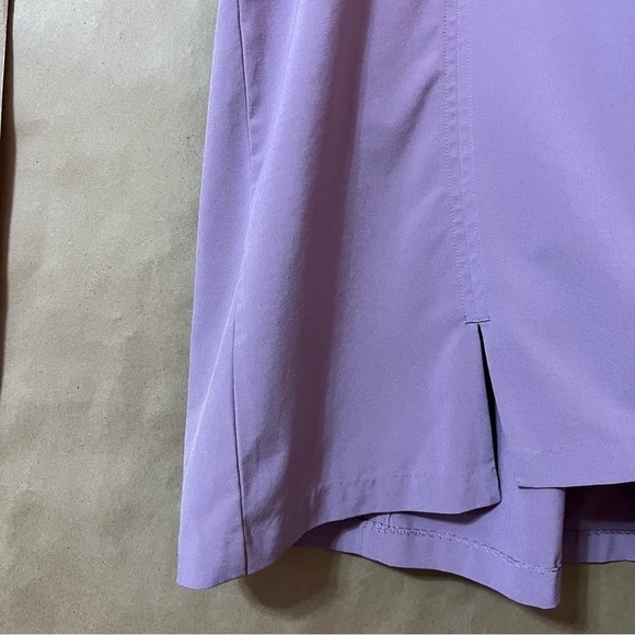 Athleta | Boulevard V-Neck Tee Popover Relaxed Top in Cascadia Violet Size 1X - Picture 6 of 11